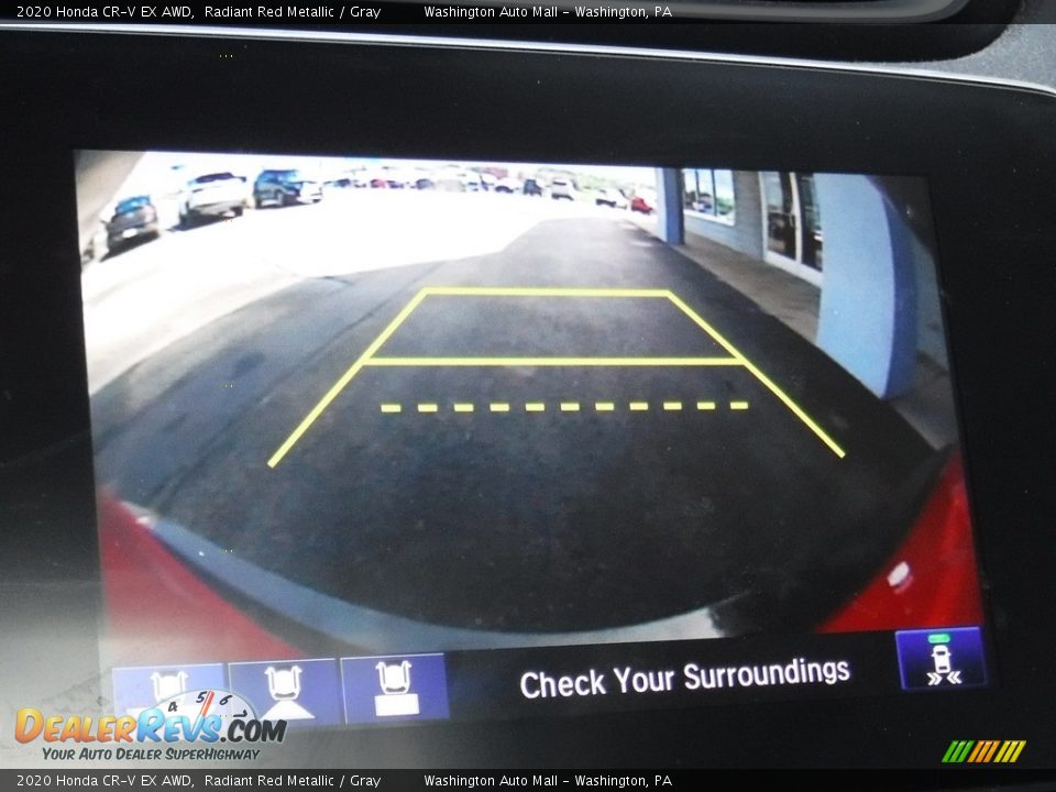2020 Honda CR-V EX AWD Radiant Red Metallic / Gray Photo #20