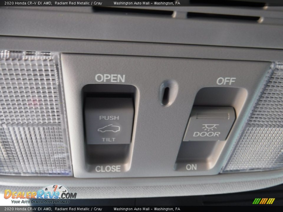 2020 Honda CR-V EX AWD Radiant Red Metallic / Gray Photo #21