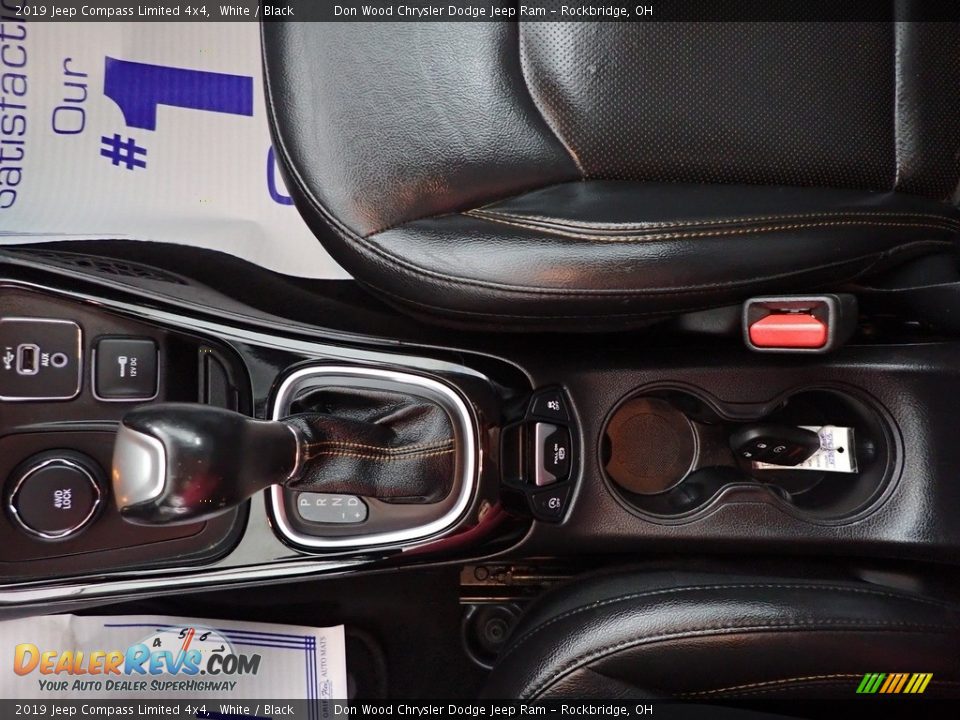 2019 Jeep Compass Limited 4x4 White / Black Photo #20