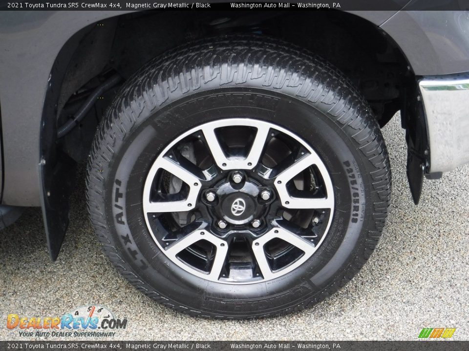 2021 Toyota Tundra SR5 CrewMax 4x4 Magnetic Gray Metallic / Black Photo #9