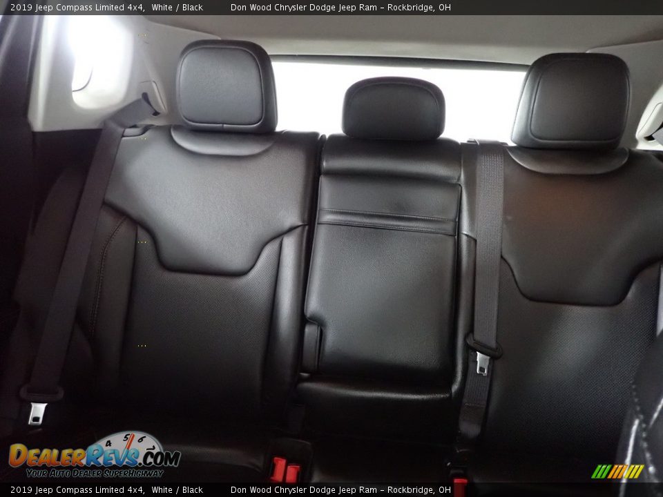 2019 Jeep Compass Limited 4x4 White / Black Photo #21