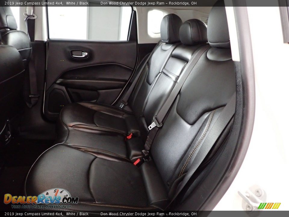 2019 Jeep Compass Limited 4x4 White / Black Photo #23