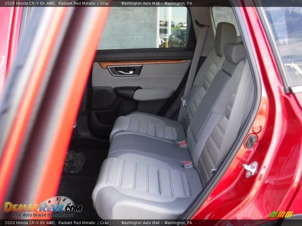 2020 Honda CR-V EX AWD Radiant Red Metallic / Gray Photo #26