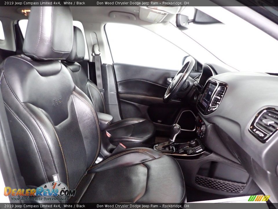 2019 Jeep Compass Limited 4x4 White / Black Photo #26