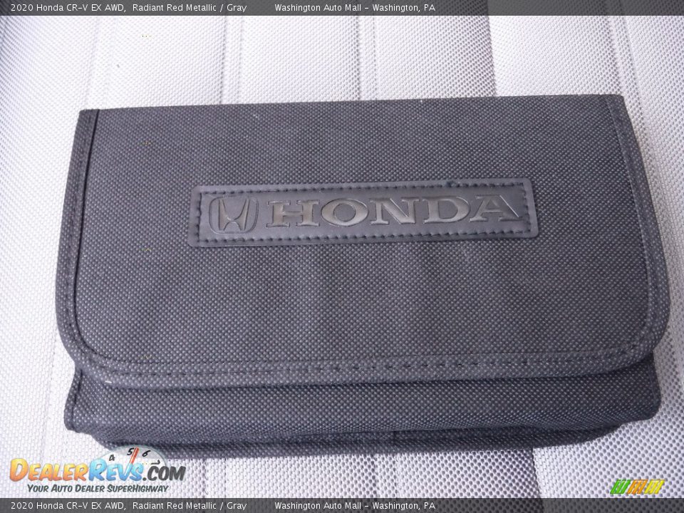 2020 Honda CR-V EX AWD Radiant Red Metallic / Gray Photo #28