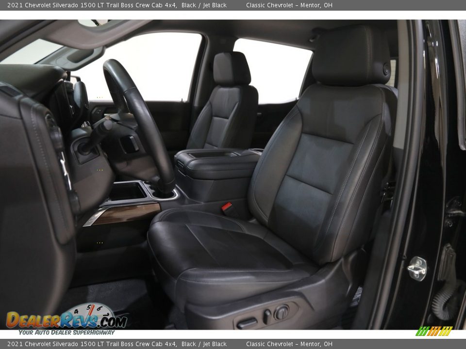 2021 Chevrolet Silverado 1500 LT Trail Boss Crew Cab 4x4 Black / Jet Black Photo #5