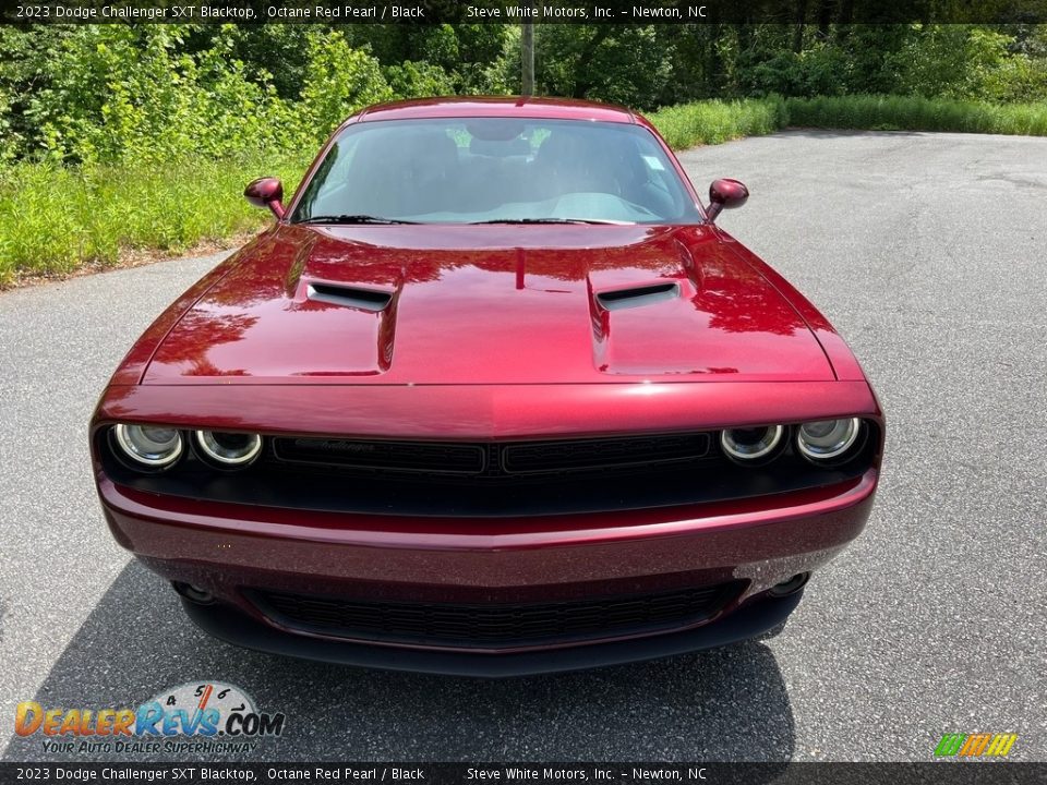 2023 Dodge Challenger SXT Blacktop Octane Red Pearl / Black Photo #3