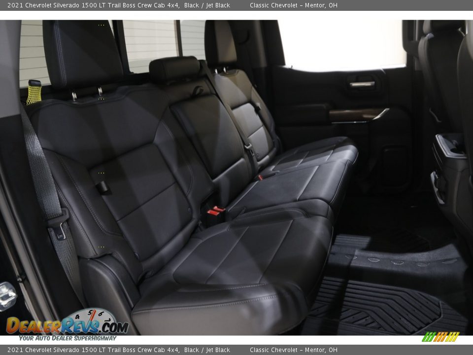 2021 Chevrolet Silverado 1500 LT Trail Boss Crew Cab 4x4 Black / Jet Black Photo #17