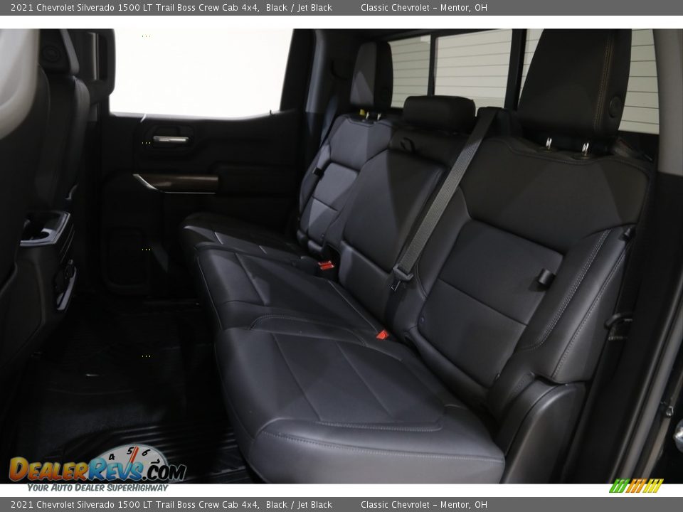 2021 Chevrolet Silverado 1500 LT Trail Boss Crew Cab 4x4 Black / Jet Black Photo #18