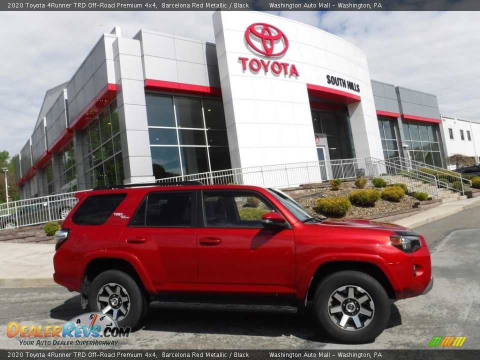 2020 Toyota 4Runner TRD Off-Road Premium 4x4 Barcelona Red Metallic / Black Photo #2