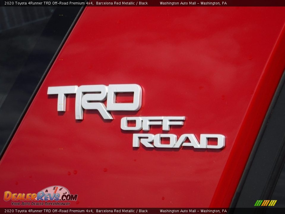 2020 Toyota 4Runner TRD Off-Road Premium 4x4 Barcelona Red Metallic / Black Photo #3