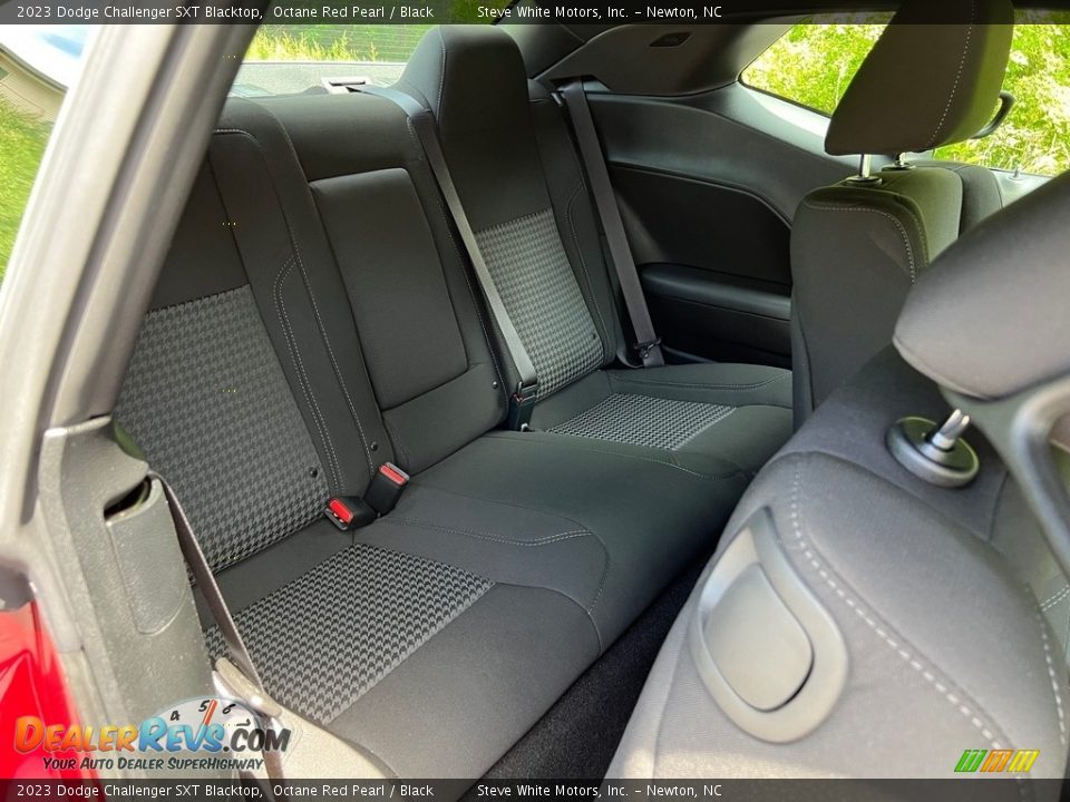 Rear Seat of 2023 Dodge Challenger SXT Blacktop Photo #16