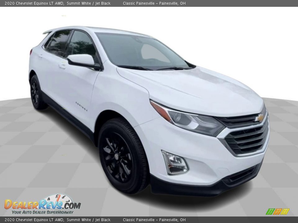 2020 Chevrolet Equinox LT AWD Summit White / Jet Black Photo #2