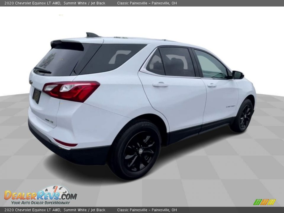 2020 Chevrolet Equinox LT AWD Summit White / Jet Black Photo #8