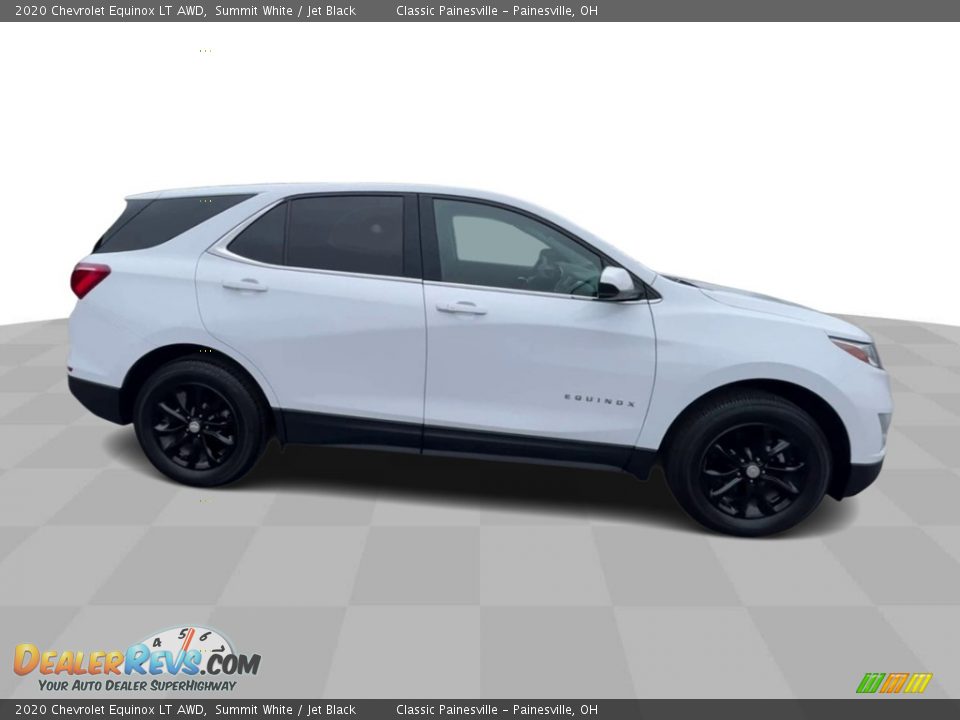 2020 Chevrolet Equinox LT AWD Summit White / Jet Black Photo #9