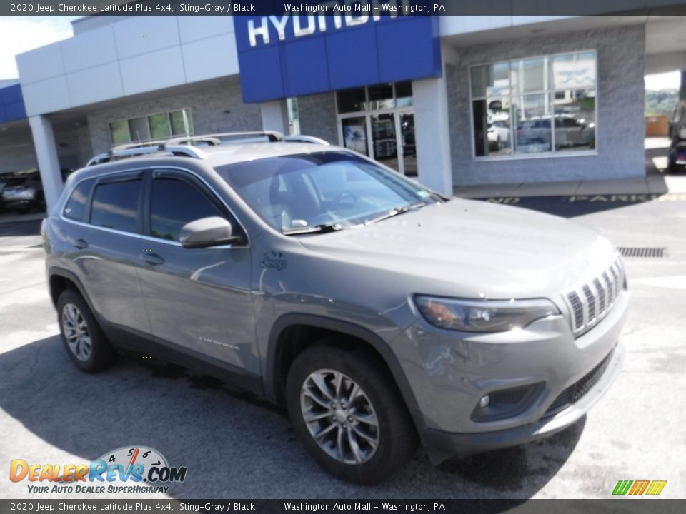 2020 Jeep Cherokee Latitude Plus 4x4 Sting-Gray / Black Photo #1