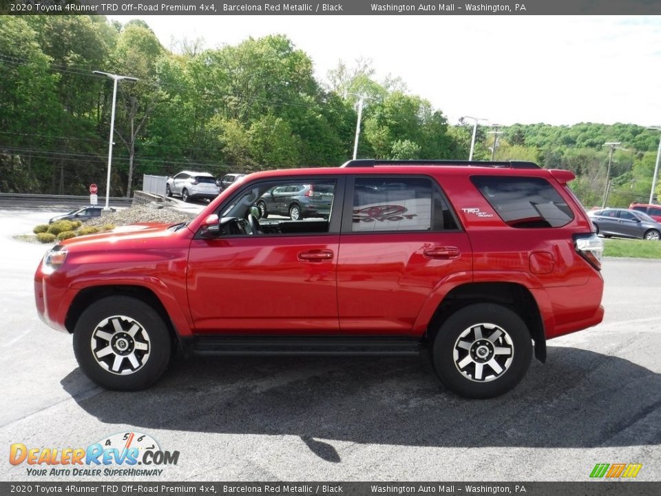 2020 Toyota 4Runner TRD Off-Road Premium 4x4 Barcelona Red Metallic / Black Photo #17