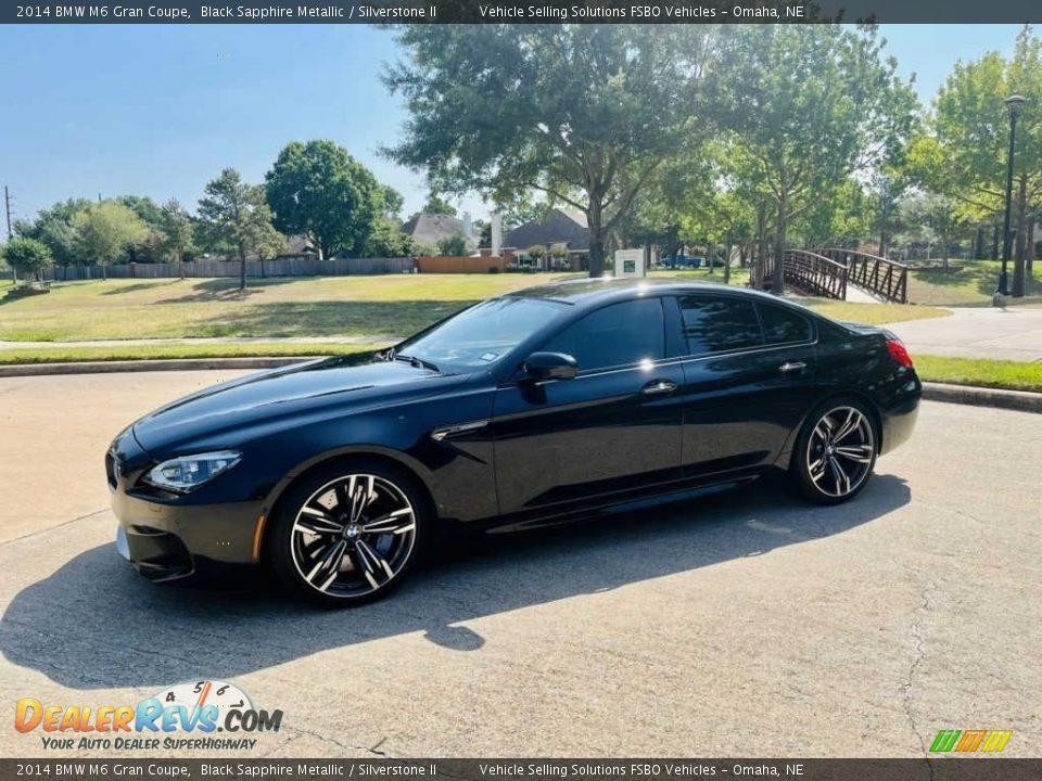 Black Sapphire Metallic 2014 BMW M6 Gran Coupe Photo #1