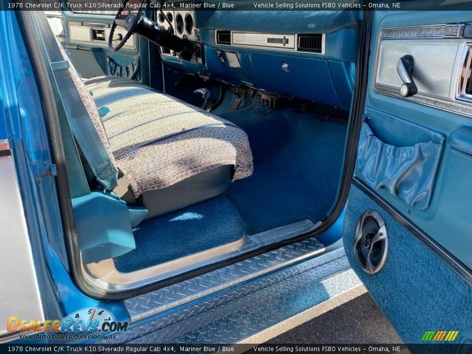 Front Seat of 1978 Chevrolet C/K Truck K10 Silverado Regular Cab 4x4 Photo #13