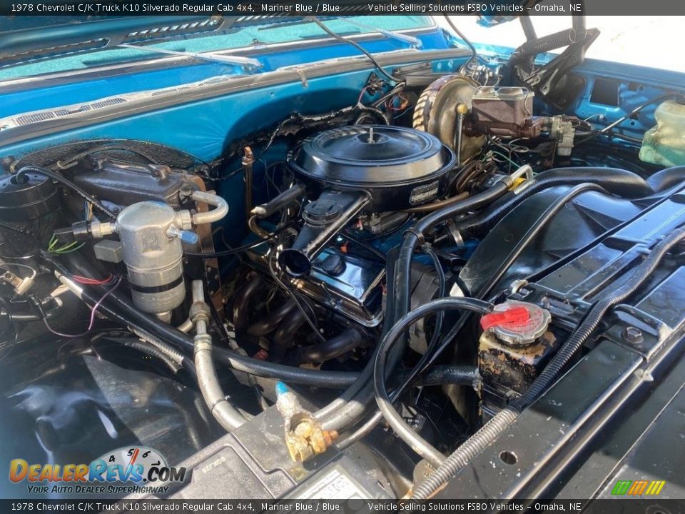 1978 Chevrolet C/K Truck K10 Silverado Regular Cab 4x4 350 cid OHV 16-Valve V8 Engine Photo #19