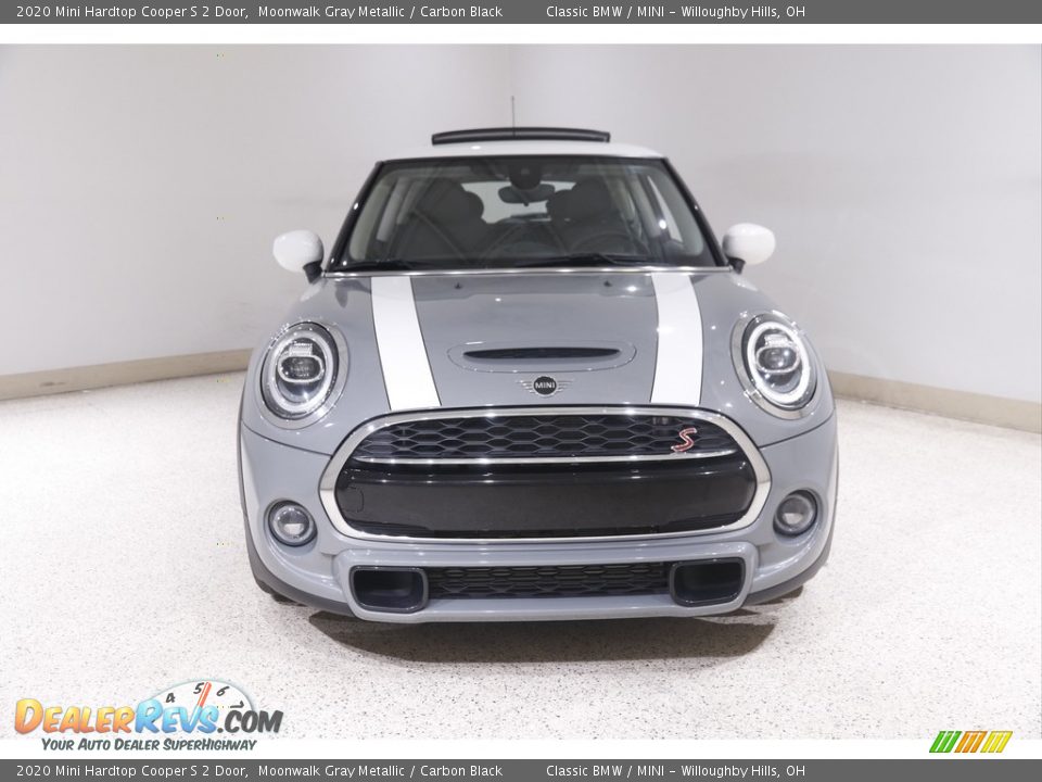 2020 Mini Hardtop Cooper S 2 Door Moonwalk Gray Metallic / Carbon Black Photo #2