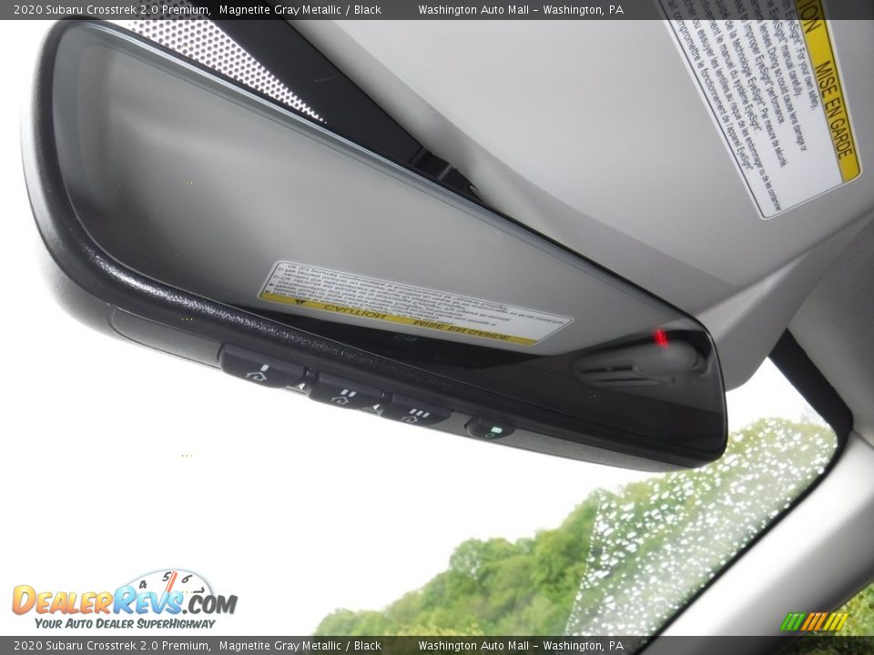2020 Subaru Crosstrek 2.0 Premium Magnetite Gray Metallic / Black Photo #26