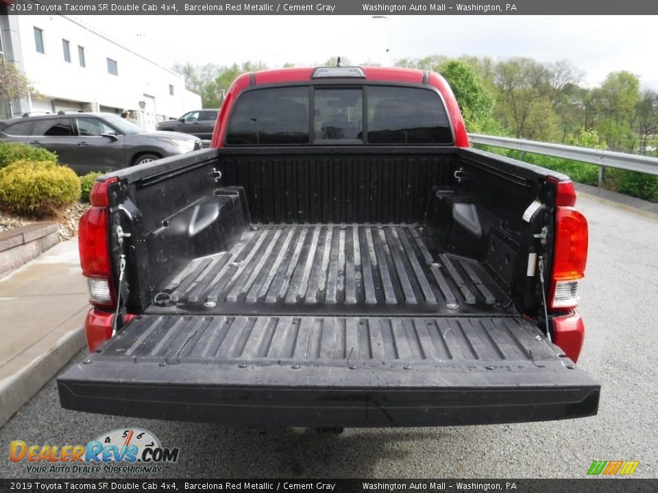 2019 Toyota Tacoma SR Double Cab 4x4 Barcelona Red Metallic / Cement Gray Photo #17