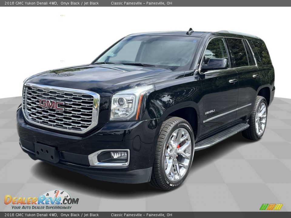 2018 GMC Yukon Denali 4WD Onyx Black / Jet Black Photo #1