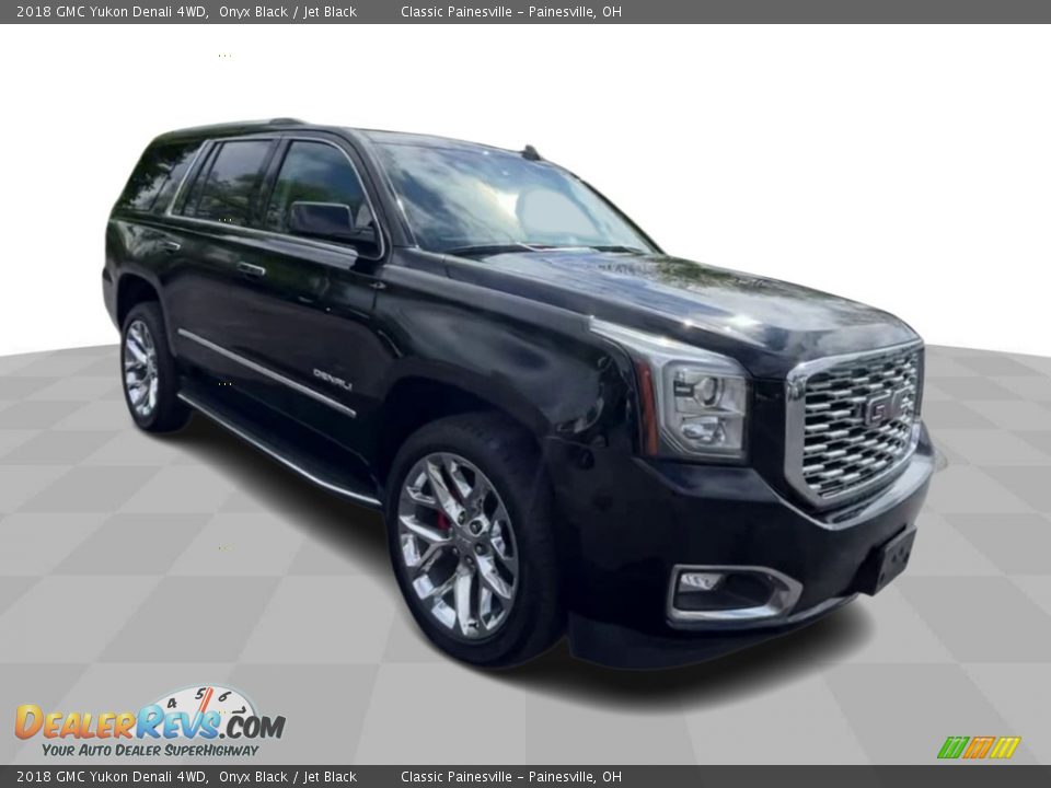 2018 GMC Yukon Denali 4WD Onyx Black / Jet Black Photo #2