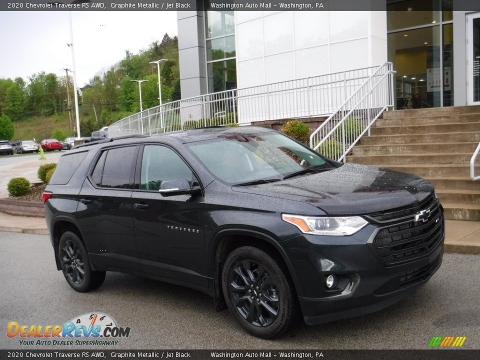 2020 Chevrolet Traverse RS AWD Graphite Metallic / Jet Black Photo #1