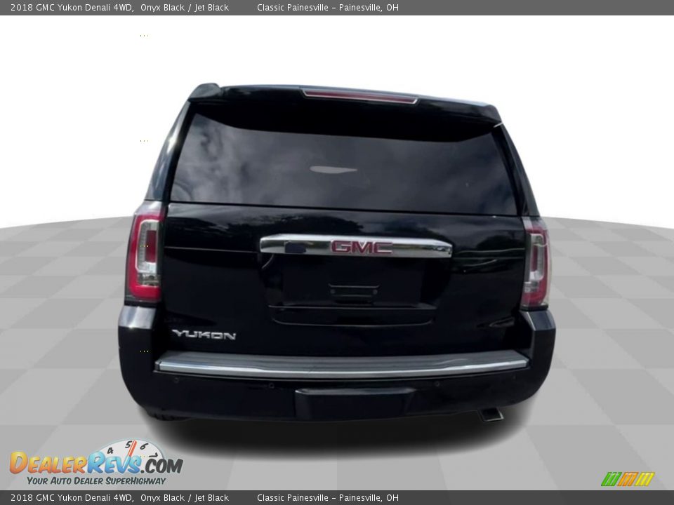 2018 GMC Yukon Denali 4WD Onyx Black / Jet Black Photo #7