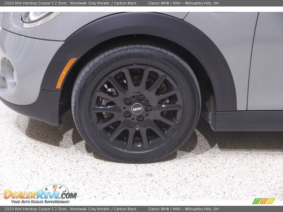 2020 Mini Hardtop Cooper S 2 Door Moonwalk Gray Metallic / Carbon Black Photo #20