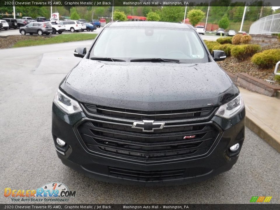 2020 Chevrolet Traverse RS AWD Graphite Metallic / Jet Black Photo #10