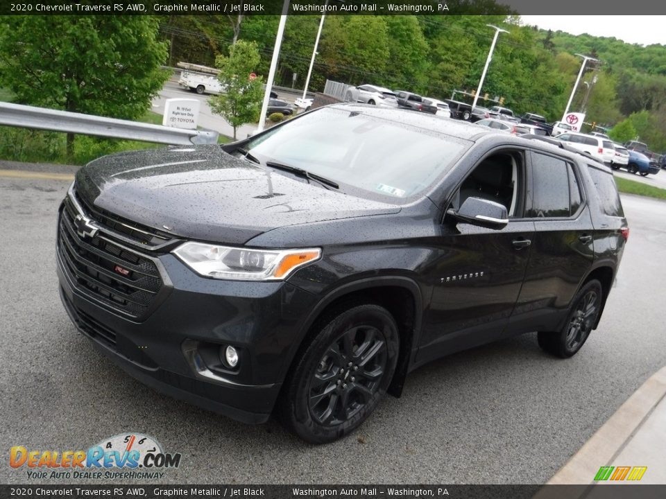 2020 Chevrolet Traverse RS AWD Graphite Metallic / Jet Black Photo #12