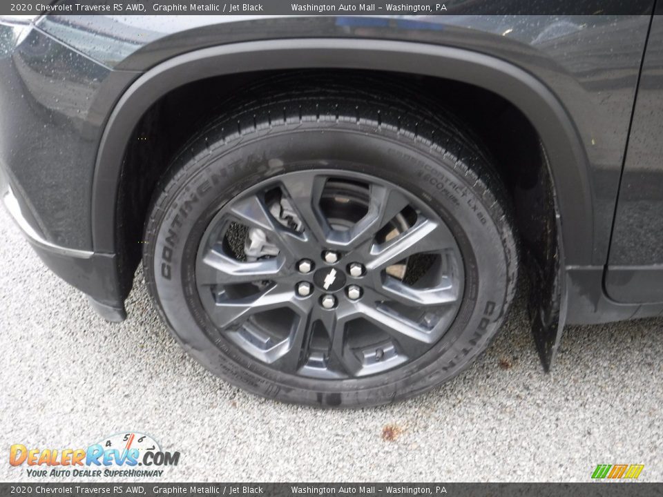 2020 Chevrolet Traverse RS AWD Graphite Metallic / Jet Black Photo #13