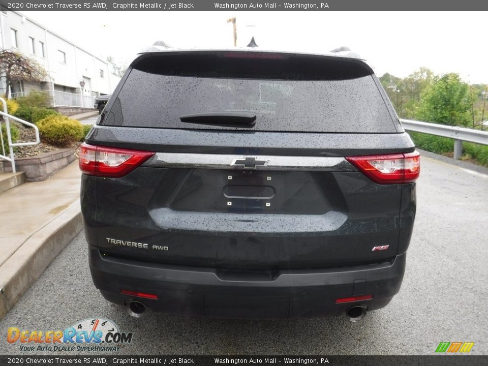 2020 Chevrolet Traverse RS AWD Graphite Metallic / Jet Black Photo #16