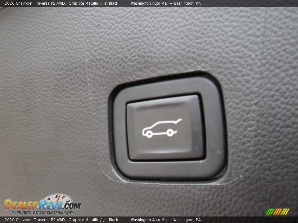 2020 Chevrolet Traverse RS AWD Graphite Metallic / Jet Black Photo #31