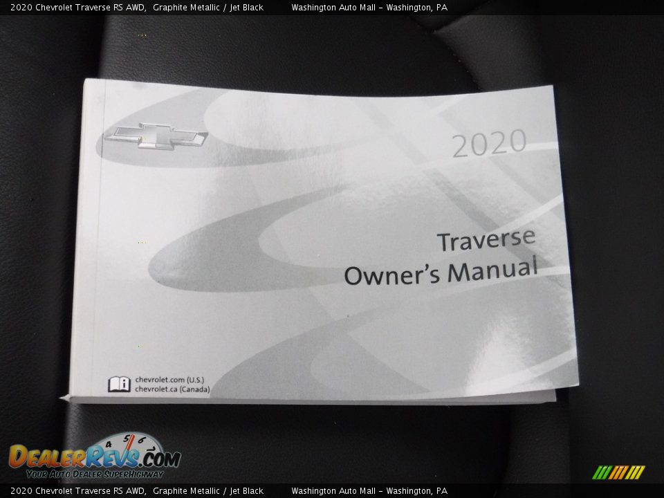 2020 Chevrolet Traverse RS AWD Graphite Metallic / Jet Black Photo #33