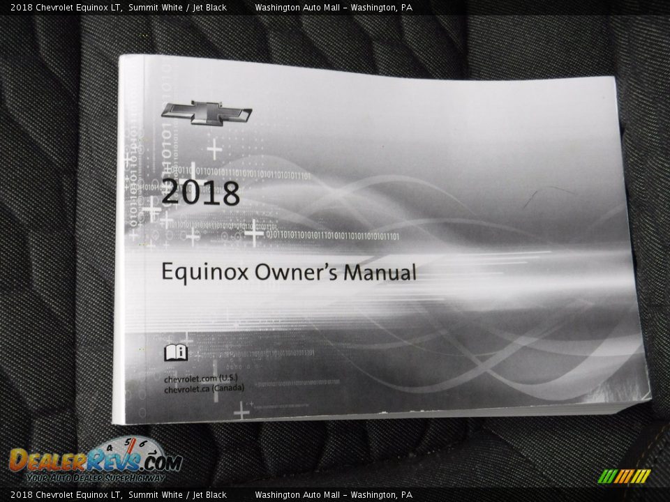 2018 Chevrolet Equinox LT Summit White / Jet Black Photo #25