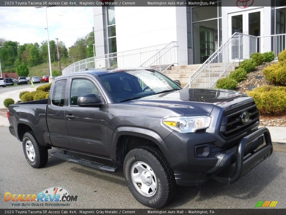 2020 Toyota Tacoma SR Access Cab 4x4 Magnetic Gray Metallic / Cement Photo #1