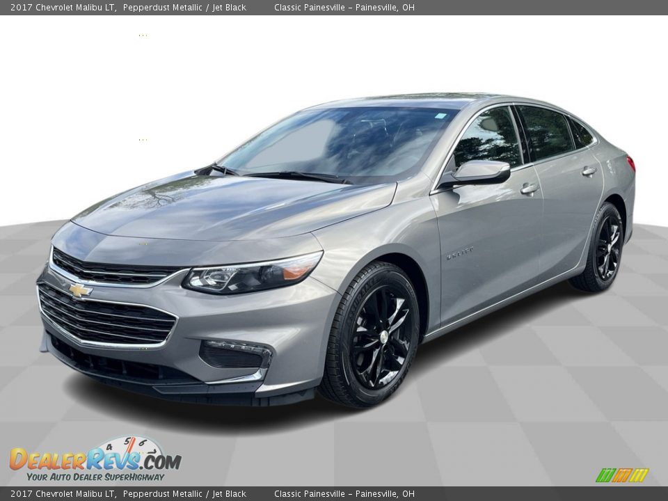 2017 Chevrolet Malibu LT Pepperdust Metallic / Jet Black Photo #1