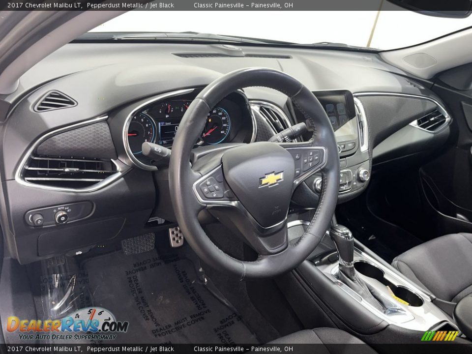 2017 Chevrolet Malibu LT Pepperdust Metallic / Jet Black Photo #10