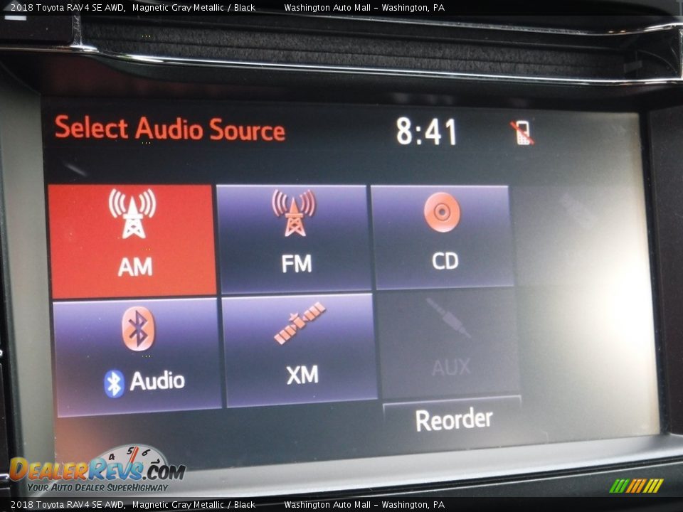 Audio System of 2018 Toyota RAV4 SE AWD Photo #5