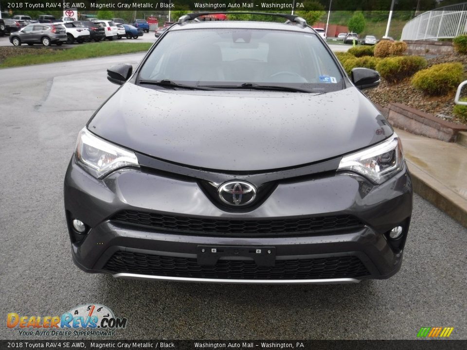 2018 Toyota RAV4 SE AWD Magnetic Gray Metallic / Black Photo #10