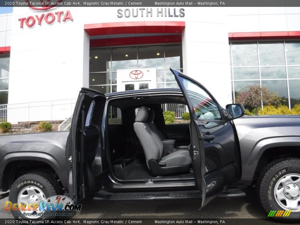 2020 Toyota Tacoma SR Access Cab 4x4 Magnetic Gray Metallic / Cement Photo #22