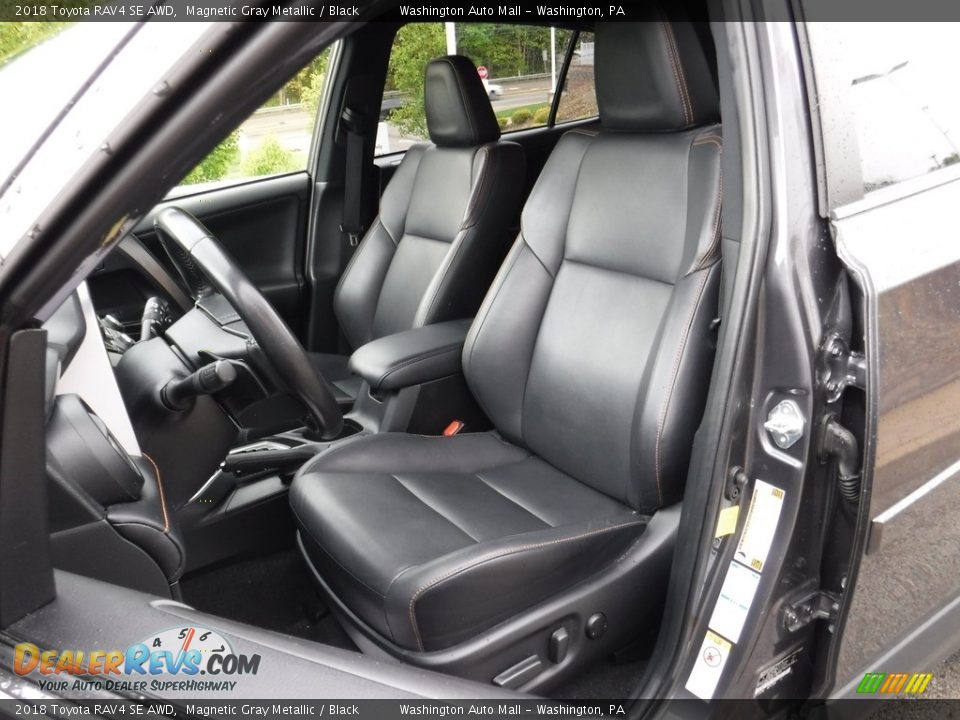 Front Seat of 2018 Toyota RAV4 SE AWD Photo #17