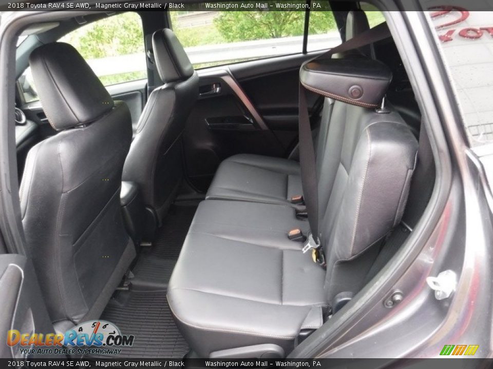 Rear Seat of 2018 Toyota RAV4 SE AWD Photo #30