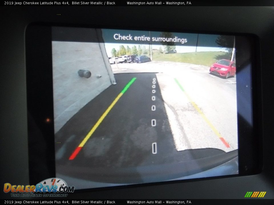 2019 Jeep Cherokee Latitude Plus 4x4 Billet Silver Metallic / Black Photo #20