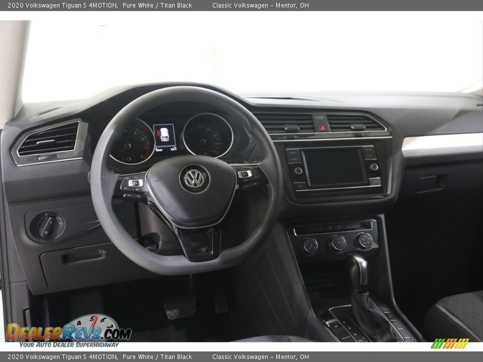 2020 Volkswagen Tiguan S 4MOTION Pure White / Titan Black Photo #6