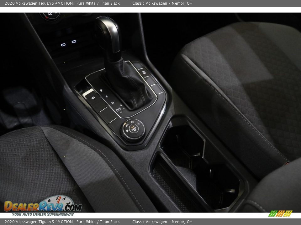 2020 Volkswagen Tiguan S 4MOTION Pure White / Titan Black Photo #13